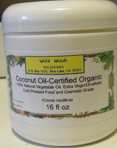 Coconut Oil-Organic 16 oz