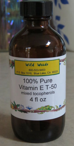 Vitamin E Oil T-50 4 oz