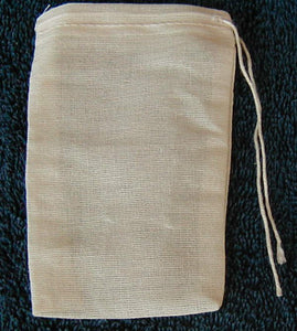 Cotton Muslin Bags 3 x 5